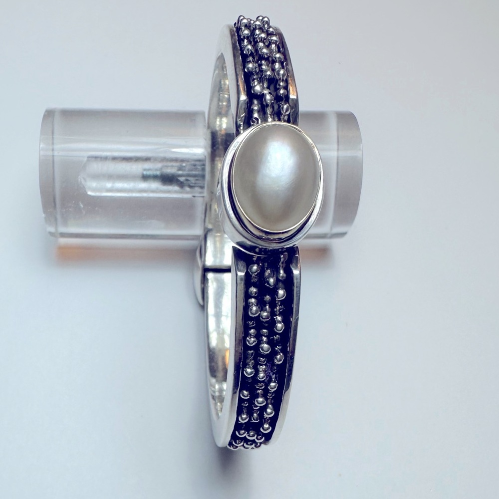 Michael Dawkins Fresh Water Pearl Sterling Bracelet